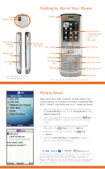 Preview for 2 page of LG Shine II Quick Start Manual