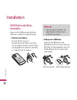 Preview for 22 page of LG Shine KE970 User Manual