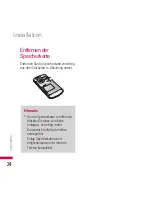 Preview for 26 page of LG Shine KE970 User Manual