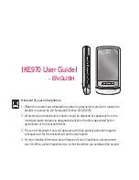 Preview for 124 page of LG Shine KE970 User Manual