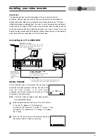 Предварительный просмотр 7 страницы LG ShowView LV4981 Owner'S Manual