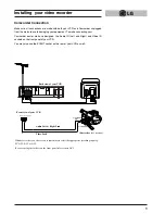 Предварительный просмотр 9 страницы LG ShowView LV4981 Owner'S Manual