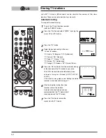 Предварительный просмотр 12 страницы LG ShowView LV4981 Owner'S Manual