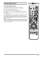 Предварительный просмотр 21 страницы LG ShowView LV4981 Owner'S Manual