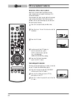 Предварительный просмотр 22 страницы LG ShowView LV4981 Owner'S Manual