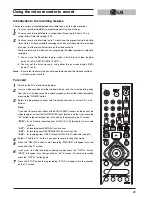 Предварительный просмотр 23 страницы LG ShowView LV4981 Owner'S Manual