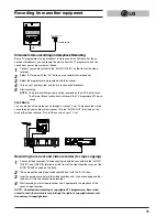 Предварительный просмотр 35 страницы LG ShowView LV4981 Owner'S Manual