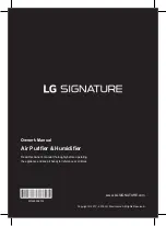 LG SIGNATURE AM50GYWN2 Owner'S Manual preview