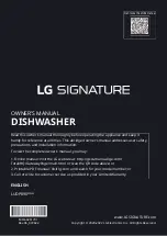 Предварительный просмотр 1 страницы LG SIGNATURE LUDP890 Series Owner'S Manual