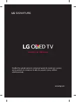 Предварительный просмотр 33 страницы LG SIGNATURE OLED65G6V Safety And Reference