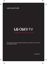 Предварительный просмотр 67 страницы LG SIGNATURE OLED65G6V Safety And Reference