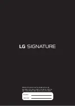 Preview for 17 page of LG SIGNATURE OLED65W9 Quick Setup Manual