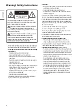 Preview for 2 page of LG SIGNATURE OLED88Z9PLA Safety And Reference