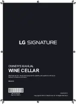 Preview for 1 page of LG Signature URETC1408N Owner'S Manual