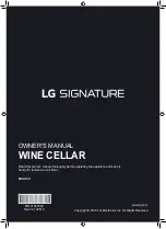 LG Signature URETC1408N Owner'S Manual preview