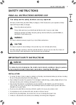 Preview for 3 page of LG Signature URETC1408N Owner'S Manual