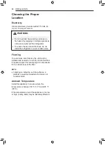 Preview for 12 page of LG Signature URETC1408N Owner'S Manual