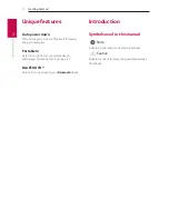 Preview for 6 page of LG SJ1 Owner'S Manual