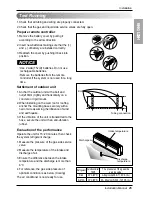 Предварительный просмотр 25 страницы LG SJ122CD Installation Manual