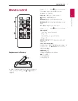 Предварительный просмотр 7 страницы LG SJ2 Owner'S Manual