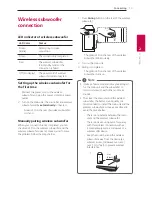 Предварительный просмотр 13 страницы LG SJ2 Owner'S Manual