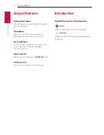 Предварительный просмотр 6 страницы LG SJ3 (SJ3, SPJ4B-W) Owner'S Manual