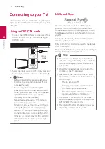 Preview for 18 page of LG SJ4Y Owner'S Manual