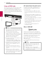 Preview for 20 page of LG SJ4Y Owner'S Manual