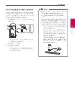 Предварительный просмотр 13 страницы LG SJ5B Owner'S Manual