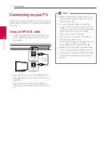 Предварительный просмотр 14 страницы LG SJ5B Owner'S Manual