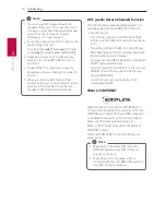 Предварительный просмотр 20 страницы LG SJ5Y Owner'S Manual