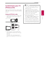 Предварительный просмотр 17 страницы LG SJ7 Owner'S Manual