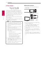 Предварительный просмотр 18 страницы LG SJ7 Owner'S Manual