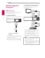 Предварительный просмотр 22 страницы LG SJ7 Owner'S Manual