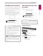 Предварительный просмотр 11 страницы LG SK10Y Owner'S Manual