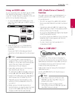 Preview for 23 page of LG SK6Y Owner'S Manual