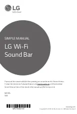 Preview for 1 page of LG SK8 User Manual