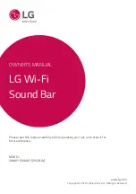 LG SKM6Y Owner'S Manual предпросмотр