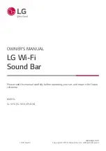 Preview for 1 page of LG SL10YG Owner'S Manual