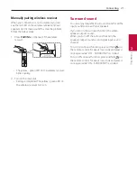 Preview for 21 page of LG SL10YG Owner'S Manual