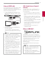 Preview for 27 page of LG SL10YG Owner'S Manual