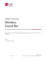 LG SL6Y Owner'S Manual preview