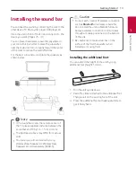 Предварительный просмотр 13 страницы LG SL8Y Owner'S Manual