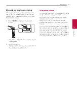 Предварительный просмотр 21 страницы LG SL8Y Owner'S Manual