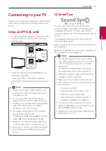 Предварительный просмотр 21 страницы LG SLM5Y Owner'S Manual