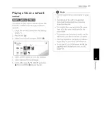 Preview for 39 page of LG Smart 3D Blu-Ray BH6830SW Owner'S Manual