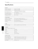 Preview for 78 page of LG Smart 3D Blu-Ray BH6830SW Owner'S Manual