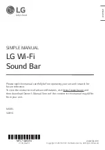 Preview for 1 page of LG SN9YG User Manual