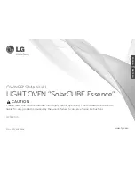 Предварительный просмотр 1 страницы LG SolarCUBE Essence Owner'S Manual