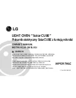 LG SolarCUBE MP9297MLC Owner'S Manual предпросмотр